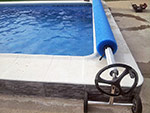 Lonas para piscinas en Coslada.